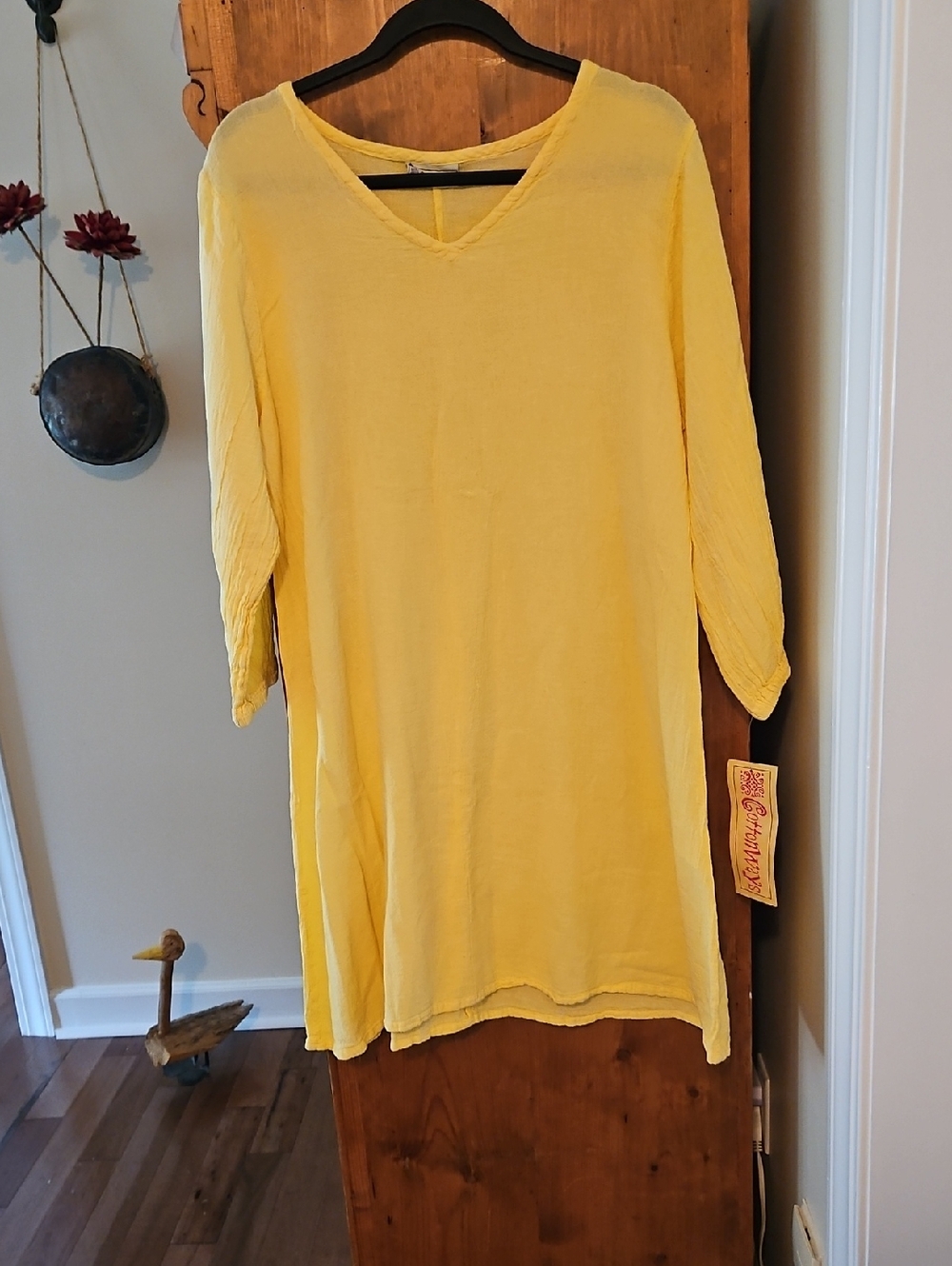 Nwt Cottonways Yellow Dress